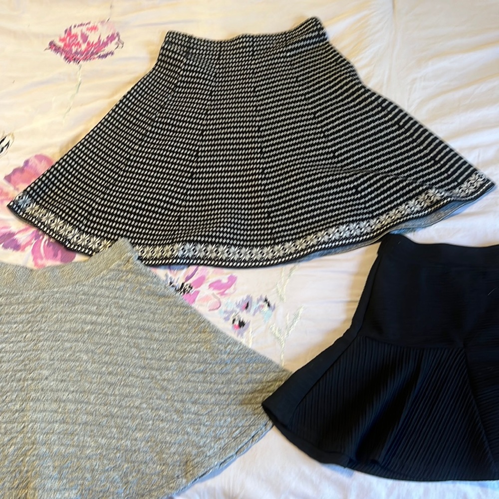 ZARA BUNDLE DEAL: 3 SKIRTS ((2 ZARA))